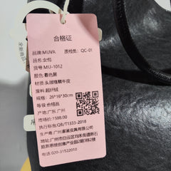 [129]GG    Genuine Vegetable-Tanned Calfskin Large Capacity Bucket Bag for Women, New Retro Large Bag