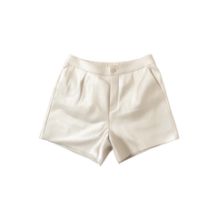 [453]N Basic House women's summer and autumn new two-piece set featuring a chic, age-defying madame-style top and shorts