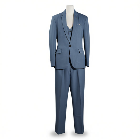 [279]GG    Men's Korean-Style Slim Fit Suit Coat Groom Wedding Attire Business Formal Suit Trendy