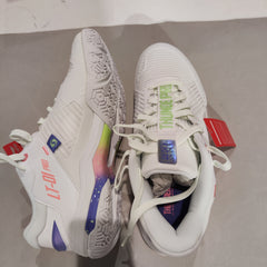 [714]N [New Arrival] Li-Ning Badmintonning Thunder PRO Unisex Shock-Absorption Professional Match Shoes AYAT009