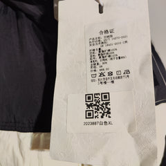 [670]NN Korean Style Mid-Length Knee-Length White Duck Down Jacket Loose Fit Fashionable High-End Extra Thick Outerwear