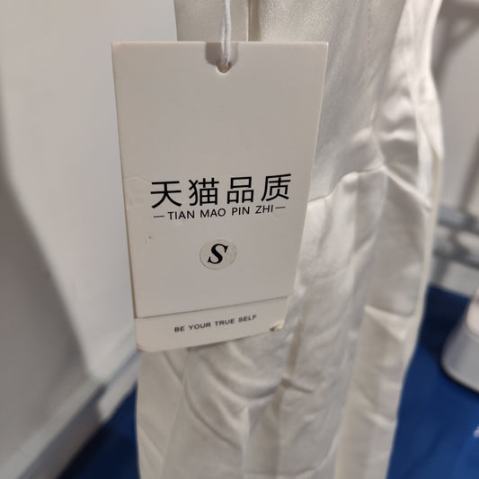 [812]GM   Bridal Toast & Engagement Dress, Luxury French Satin Camisole Dress with Elegant & Unique Style