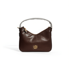 [569]N Shanshui Collection Hobo Bag - Vegetable-Tanned Leather Underarm Bag, Versatile Casual Crossbody/Shoulder Commute Bag, Dumpling-Style Women's Handbag