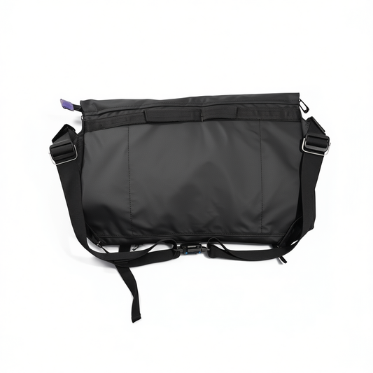 [368]NM  Magnetic Buckle Crossbody Bag, Men's Single Shoulder Tactical Messenger Laptop Bag