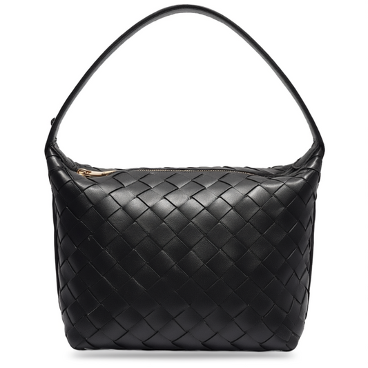 [624] NM  High-end custom pomegranate skirt full leather handwoven lunch box bag underarm bento bag