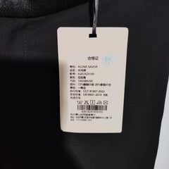 [509]NM   Black Wide-Leg Pants for Women - New Arrival, Drapey Satin-Tactile Wrinkle-Resistant Acetate Flared Casual Trousers