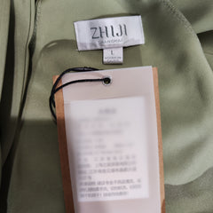 [922]G    Zhi Ji Official Asymmetric Halter Silk Satin Bridal Robe Niche High-end Light Luxury Bridesmaid Evening Gown