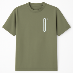 [405]MS [Promotional Price] Jiaonei Cool Pro Men's Quick-Dry Woven Short-Sleeve T-Shirt Sports Top Cooling and Sun Protection New Arrival