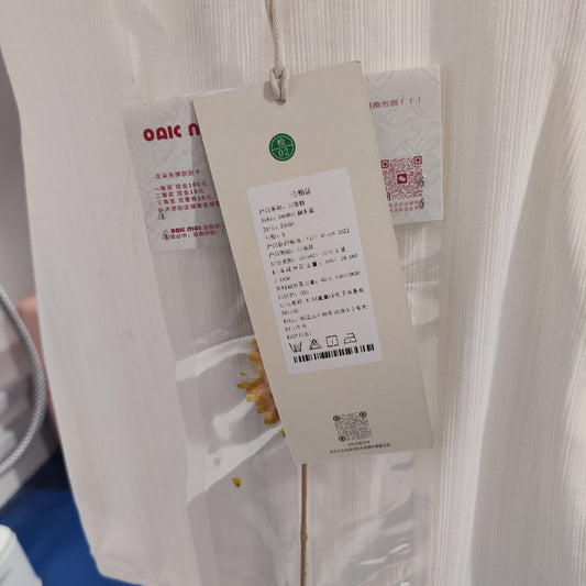 [514]N  OAKMOO/ "Citrus Youthful" Sports Miu Style Inner Layer Pure and Tempting Strappy Waist-Tightening Slimming Long Dress