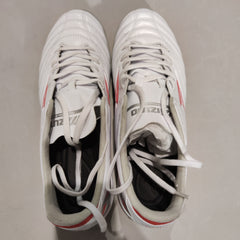 [499]N Kunagami Mizuno Morelia Neo 4 PRO, Second-highest tier, AS studs, Kangaroo leather football boots for men