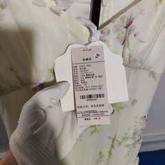 [661]N From then on, French floral spaghetti strap dress, high-end style, vacation-style long dress, fairy skirt for women, summer