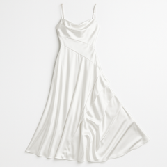 [419]NS But you white strapless dress new silk satin slimming tailored waist luxurious high-end feel wedding dress