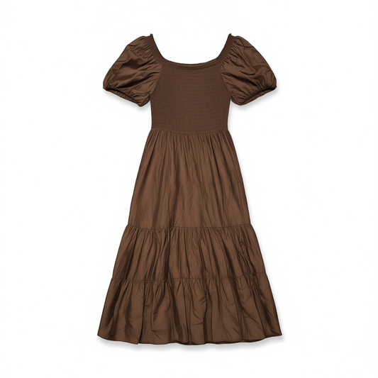 [840]N [Carnival Price] Gorialia Tencel Women's Dress Summer 2025 New Model Elegant and Tasteful Long Dress 1E5R4K82B