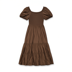 [840]N [Carnival Price] Gorialia Tencel Women's Dress Summer 2025 New Model Elegant and Tasteful Long Dress 1E5R4K82B