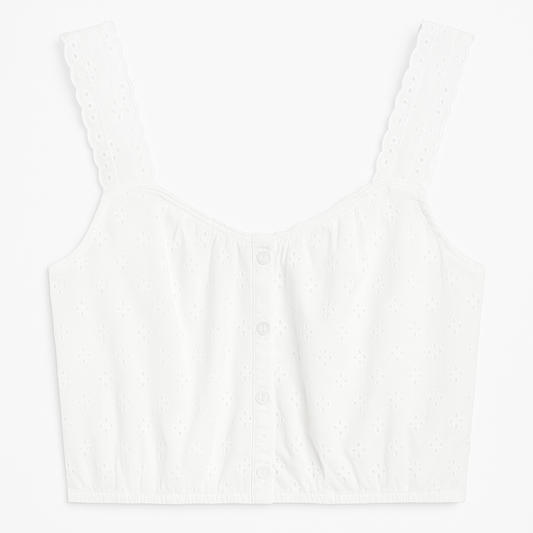 [423]MS 2025 Summer New Arrival Meilade Style Sweet and Sassy Body-Hugging Slimming Sexy Tank Top Base Layer Blouse Women's Tops