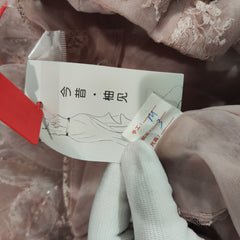 [788]G   Beautiful bride's toast qipao  pink engagement dress New Chinese style light luxury niche morning robe summer