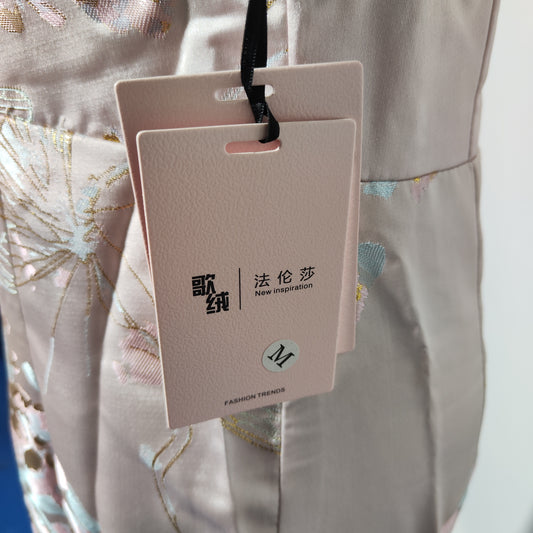 [044]GG    New Chinese Style Wedding Attire Elegant Beautiful Fishing Tail