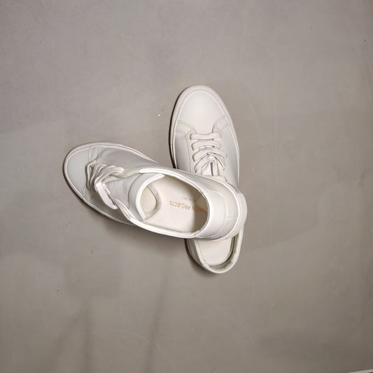 [357]GG  Top Version Common White Shoes