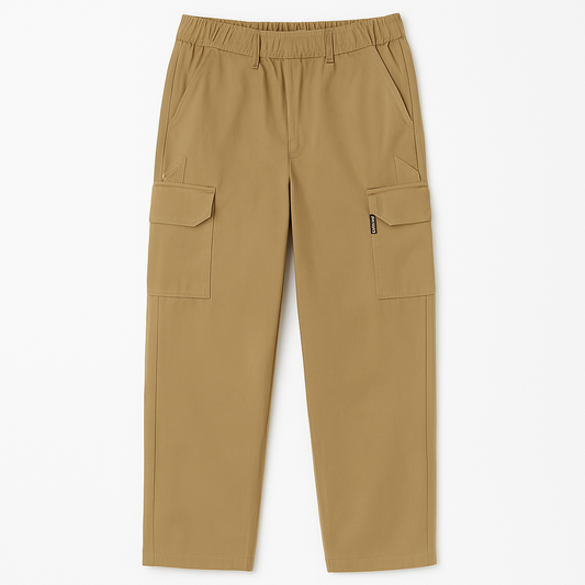 [436]GS   GURBAKS Spring and Autumn New Collection Japanese Retro Casual Workwear Pants for Male Teenagers Edgy and Stylish Straight-Fit Loose Long Trousers