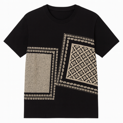 [440]GS   Plus Size Women's 2025 New Summer Short Sleeve T-Shirt, 100% Cotton Trendy Loose Fit Tummy Control Slimming Top