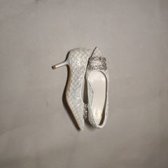 [554]NN French-style wedding shoes for women