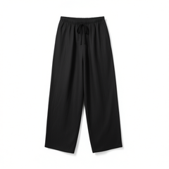 [363GG     Linen Loose-Fit Straight Wide-Leg Casual Pants for Women