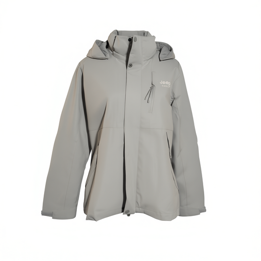 [529]NG    Women's Down Jacket, 3-in-1 Fleece-Lined Ski Parka, Extra-Warm and Tailored for Petite Figures