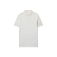 [033]N [Traveler Series] 5A Antibacterial Cool-Touch Quick-Dry V-Neck Polo Shirt with Seagull Collar, Short-Sleeved Casual Business Style for Spring and Summer