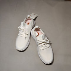 [165]G   Moody Tiger children's athletic shoes autumn seamless knit student shoes for boys and girls, white sneakers, fly-knit shoes for older children