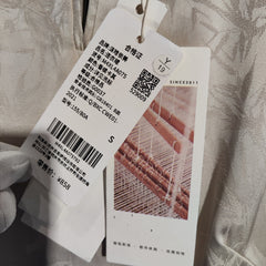 [975]N Mohan Yimei New Chinese Style Buttoned Placket Modified Cheongsam Silk Jacquard Dress 2024 Summer New Arrival Dress