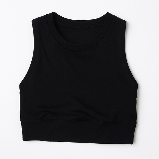 [487]MS White Sweet and Spicy Stylish Back One-Piece Sports Tank Top with Padding for Women, Spring and Summer Outerwear or Inner Layer