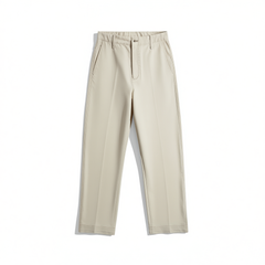 [751]G   CM Naples Queen Washed Heavyweight Cotton Twill Chino Pants with Military Elements Mid-Rise Connected Waist