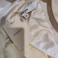 [906]NM  Goodyellow Polka Dot dress