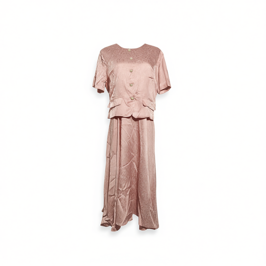 [795]NG     Two-Piece Dress for Women,  Arrival with Elegant Waist-Cinching Slimming Design
