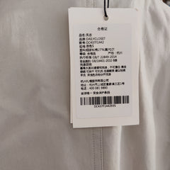 [204]N Autumn Stroll Heavy Duty Long Trench Coat Single-Breasted Women's Casual Khaki Coat