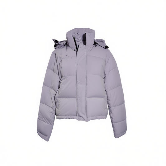 [316]G    Aritzia TNA Puffer Ruby Style Little Puff 90% White Goose Down Winter Jacket