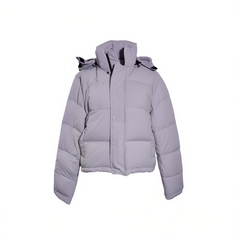 [316]G    Aritzia TNA Puffer Ruby Style Little Puff 90% White Goose Down Winter Jacket