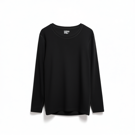 [033]NG    Men's Thermal Underwear Set - Modal Long-sleeve Top and Bottoms, Lightweight Base Layer for Autumn and Winter