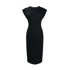 [356]GG     Intelligent Beige Slim-Fit Dress ,Elegant Commuter Knitted Pencil Dress