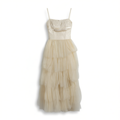 [966]N Sisi Jiang "Vintage giltana Classical Ballet Mature Temperament Dress Ballet Butterfly Ribbon Gauze