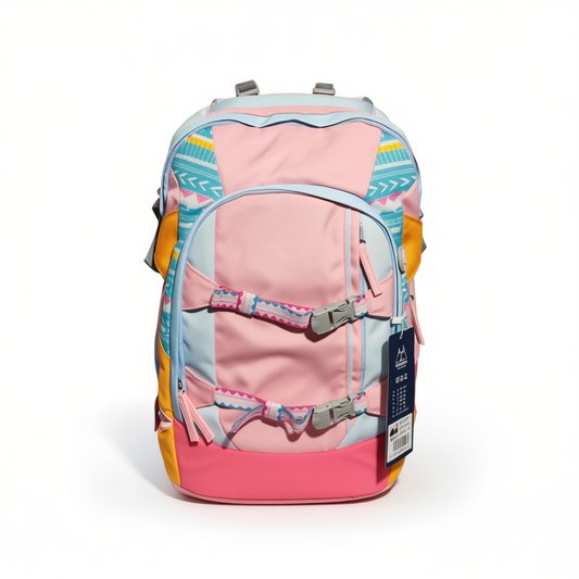 [741]GM    Middle School Girls' Spine-Protecting Backpack, Large-Capacity Decompression Backpack for Junior High School Students, Weight-Reducing Double-Shoulder Backpack for High School Students