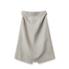[539]N Jiang Feifei Fashion Skirt Commuter Two-Piece Set for Women - Elegant Chanel-Style Round Neck Professional Look