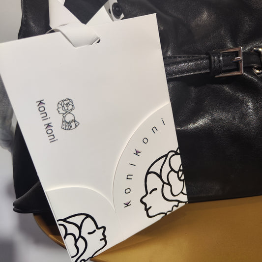 [623]NN Black Bucket Bag