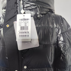 [361]N [Special Offer] Tambour Women's Mid-Length Down Jacket, Winter New Arrival, Authentic, High-End, Knee-Length, Slim Fit, Glossy Finish, Thickened, Warm Outerwear