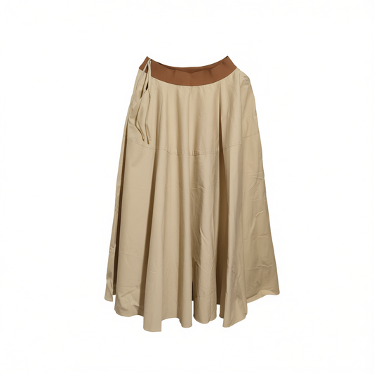 [405]NM  Highly recommended! High waist big cotton skirt