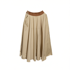 [405]NM  Highly recommended! High waist big cotton skirt