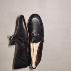 [307]N Comfort Recommendation:Basic Minimalist Kely Buckle Lambskin Ultra-Soft Slip-on Loafers Flat Shoes