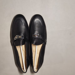 [307]N Comfort Recommendation:Basic Minimalist Kely Buckle Lambskin Ultra-Soft Slip-on Loafers Flat Shoes