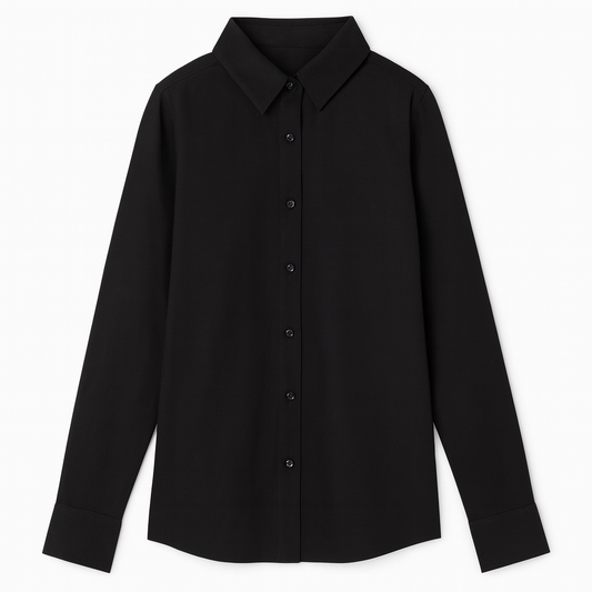 [530]GS  Women's 2025 New Korean Style Loose Slimming Puffed Sleeves Layering Elegant Top