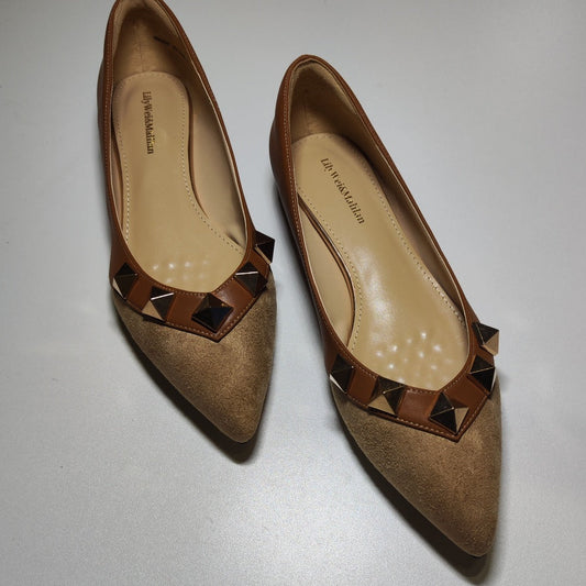 [032]MM  Trendy Flat Shoes Comfortable Versatile Slip-On Shoes EU 41-43